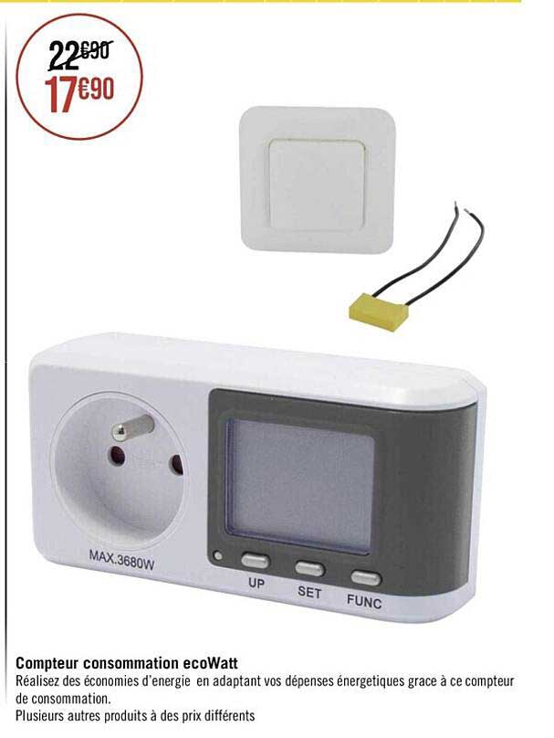 compteur consommation ecoWatt