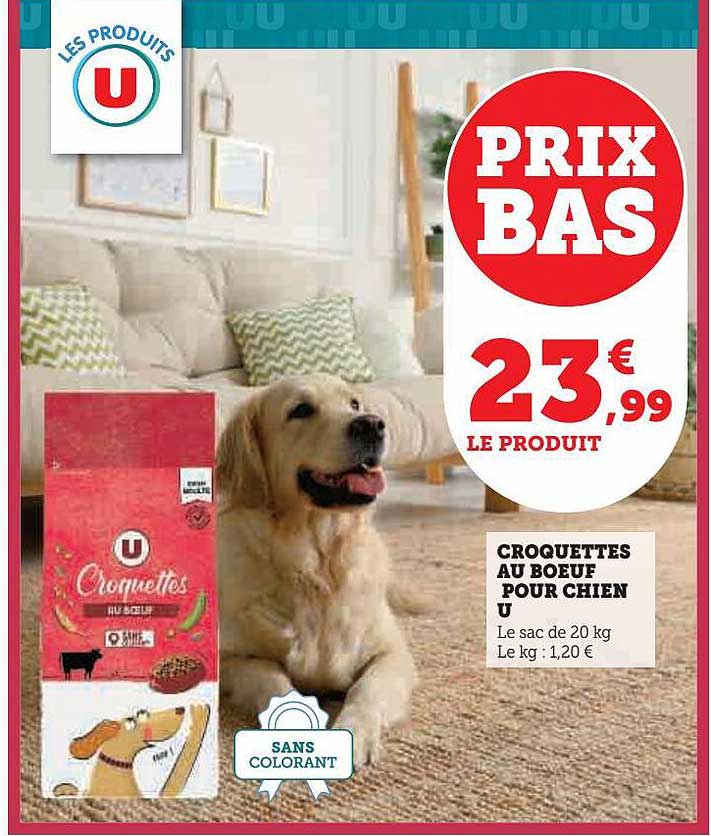 Croquettes Au Bœuf Pour Chien U