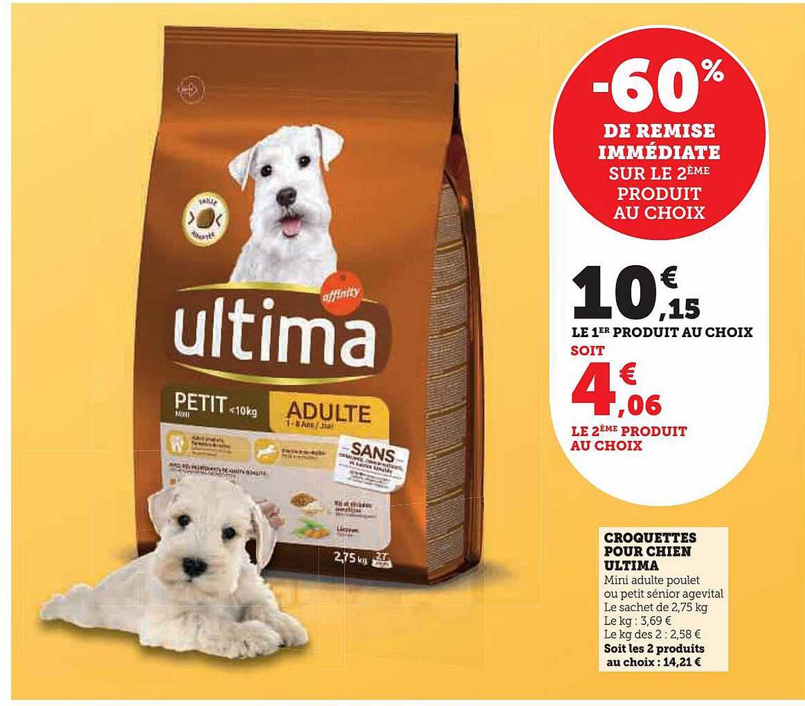 Croquettes Pour Chien Ultima
