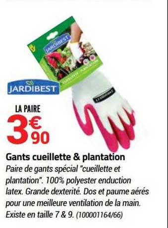 gants cueillette & plantation jardibest