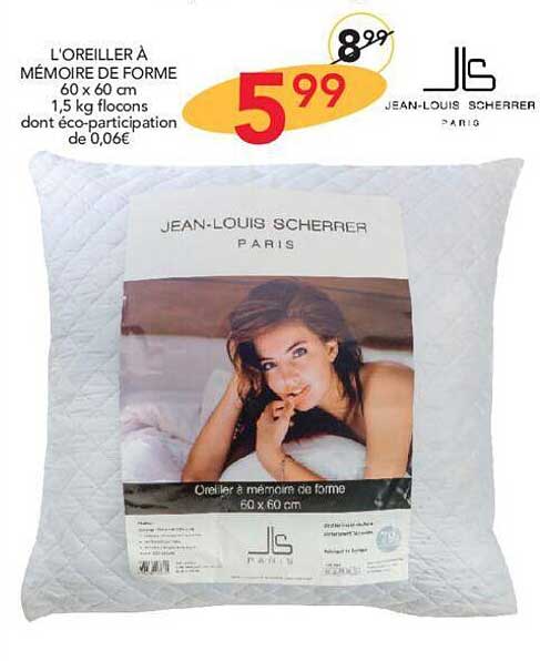 l'oreiller à mémoire de forme