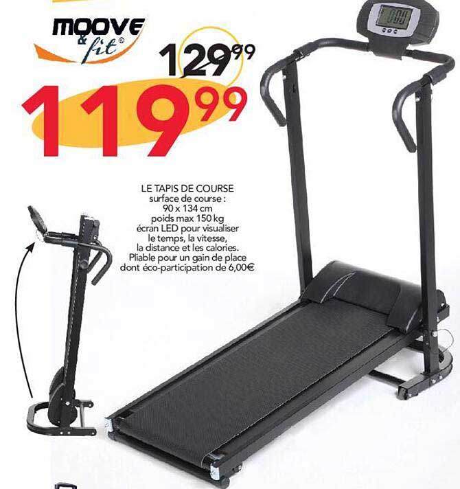 le tapis de course moove & fit