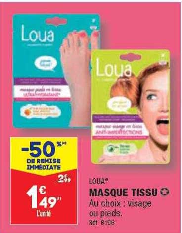 Masque Tissu Loua
