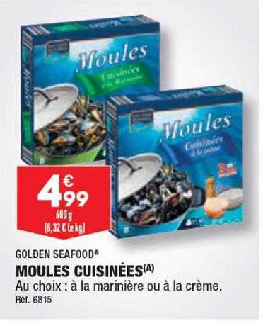 Moules Cuisinées Golden Seafood