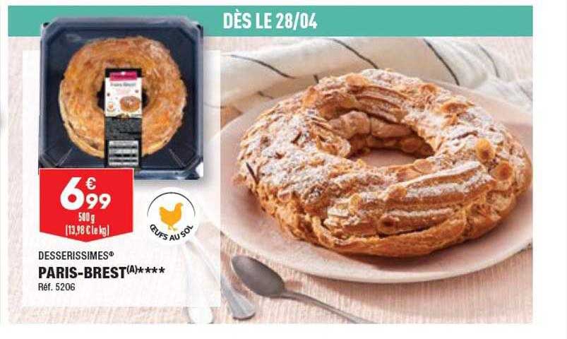 Paris-brest Desserissimes