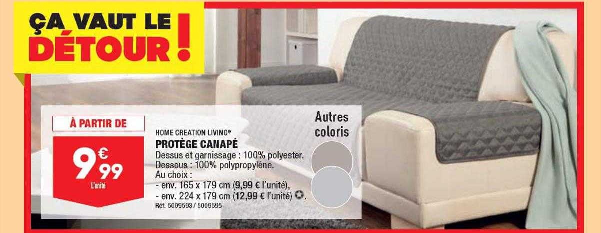 Protège Canapé Home Creation Living