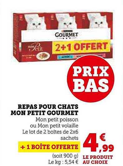 Repas Pour Chats Mon Petit Gourmet