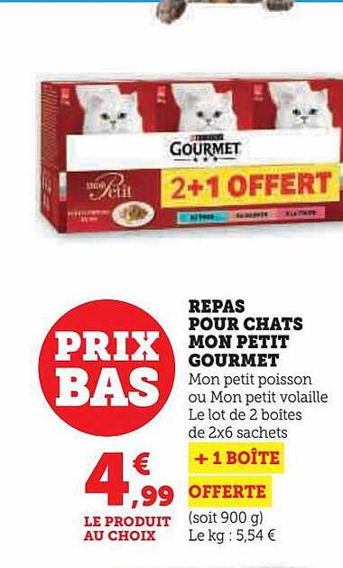 repas pour chats mon petit gourmet