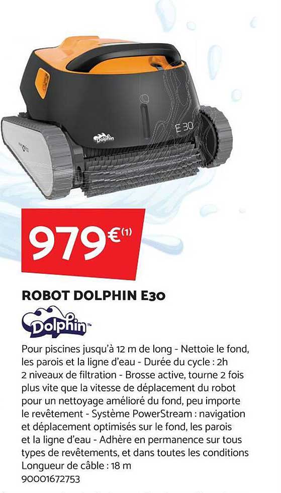 robot dolphin e30