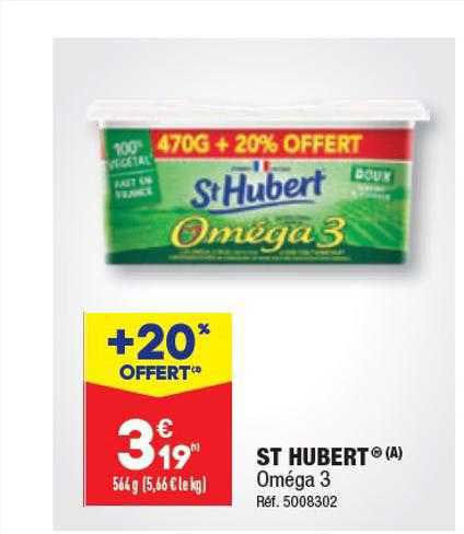 st hubert oméga 3