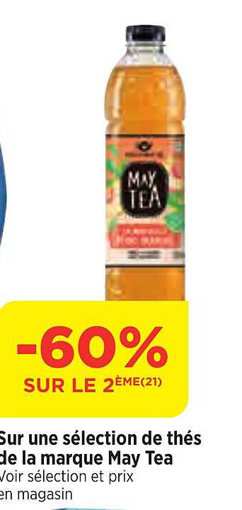 thés de la marque may tea