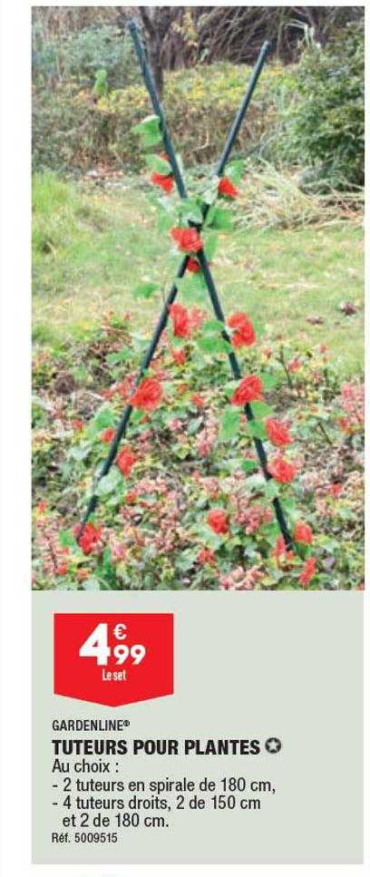 tuteurs pour plantes gardenline