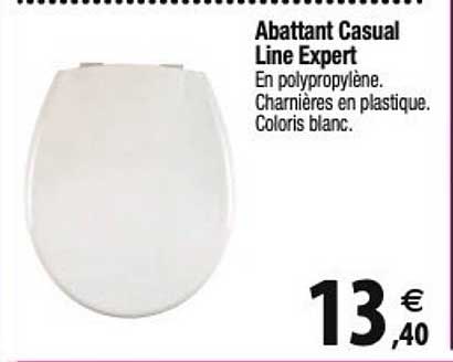 abattant casual line expert