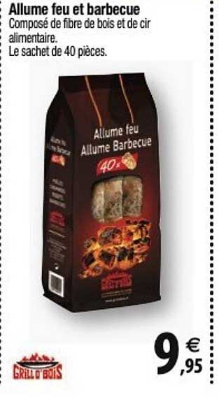 allume feu et barbecue