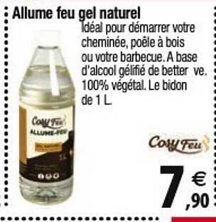 allume feu gel naturel cosy feu