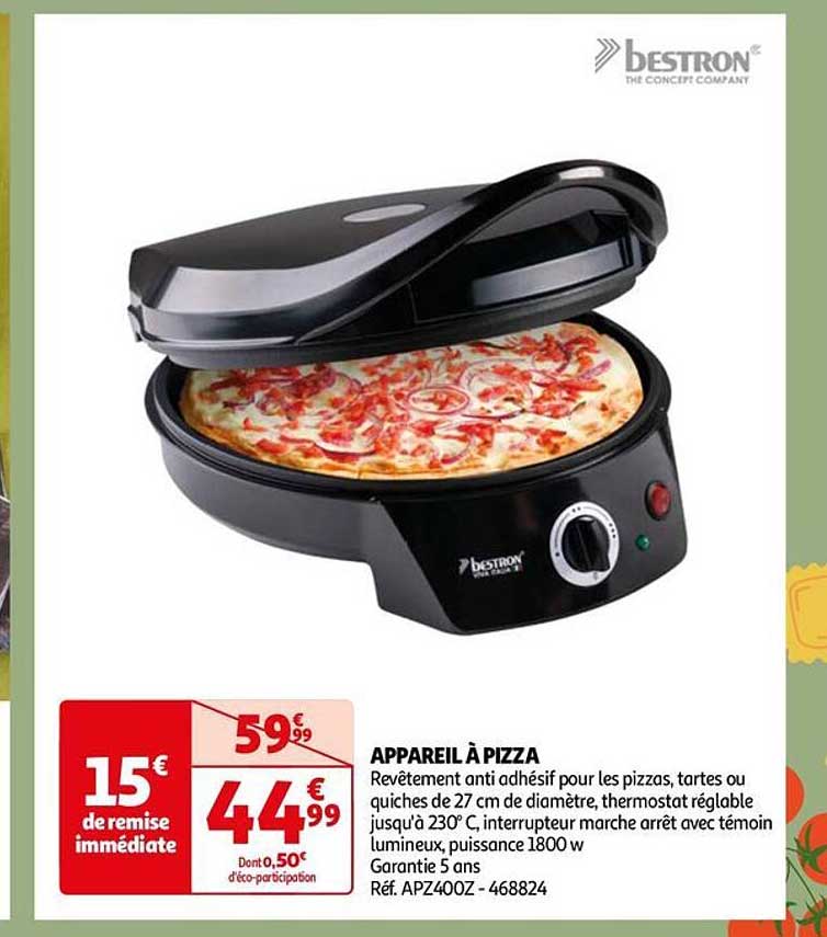 Appareil à Pizza Bestron
