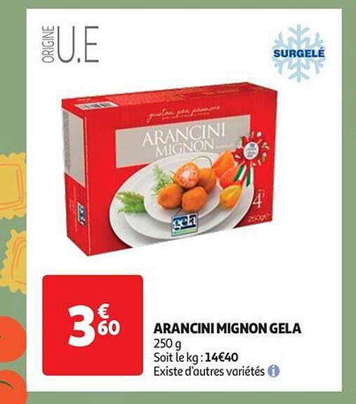 arancini mignon gela