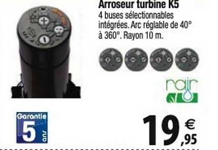 arroseur turbine k5