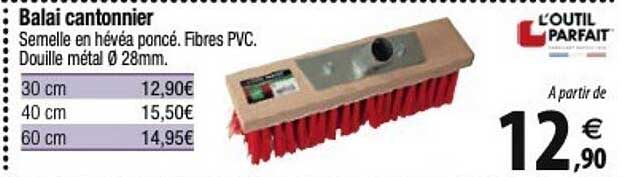 balai cantonnier l'outil parfait