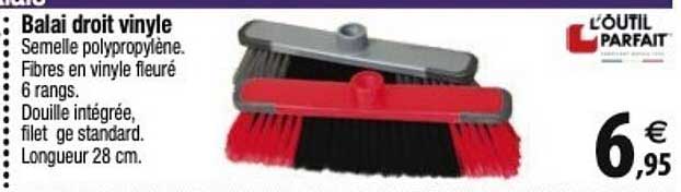 balai droit vinyle l'outil parfait