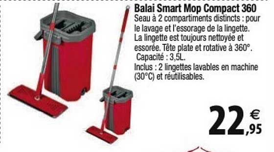 balai smart mop compact 360
