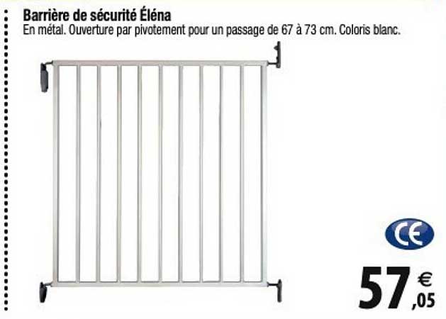 barrière de sécurité éléna