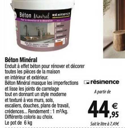 Béton Minéral