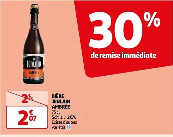 Bière Jenlain Ambrée