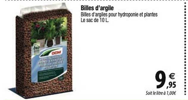 billes d'argile
