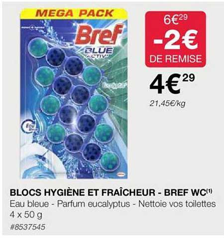 Blocs Hygiène Et Fraîcheur - Bref Wc