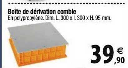 boîte de dérivation comble