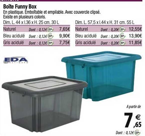 boîte funny box eda