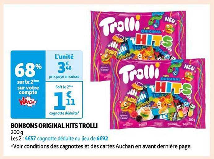 bonbons original hits trolli