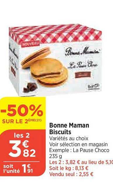 bonne maman biscuits
