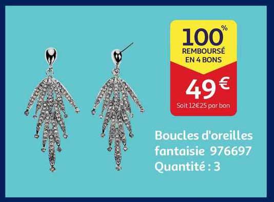 boucles d'oreilles fantaisie 976697