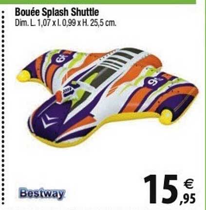 bouée splash shuttle bestway