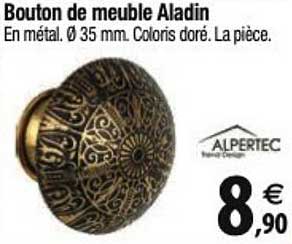 bouton de meuble aladin