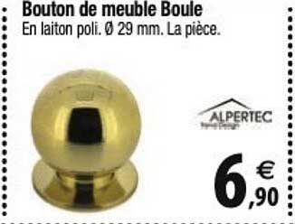 bouton de meuble boule alpertec