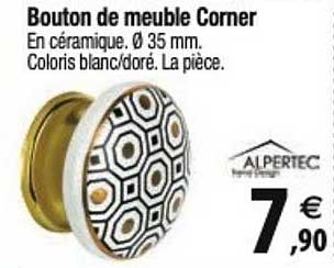 bouton de meuble corner alpertec