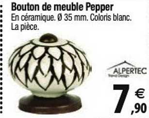 bouton de meuble pepper