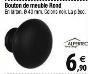 bouton de meuble rond alpertec