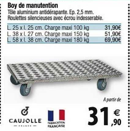 boy de manutention caujolle