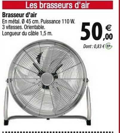 brasseur d'air