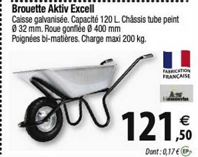 brouette aktiv excell