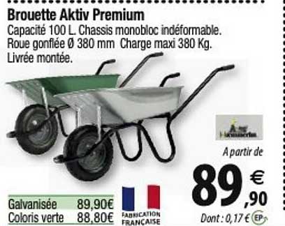brouette aktiv premium