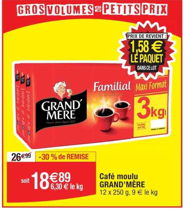 café moulu grand'mère