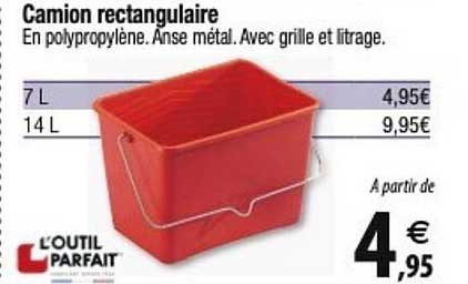 camion rectangulaire l'outil parfait