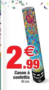 Canon à Confettis
