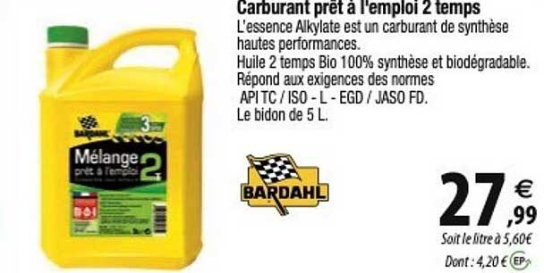 carburant prêt à l'emploi 2 temps