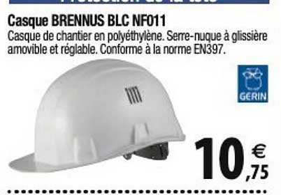 casque brennus blc nf011 gerin